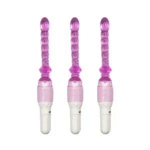 1/3 Pcs 9‘’ Jelly Vibratorr Stick Long Anal Butt Plug Beads Silicone G spot Massager sexx Toys For Couples Masturbation Dildo Bangladesh (New)
