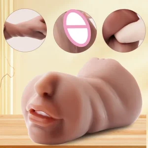 3 in 1 Male Masturbator Adult sexx Toys 3D Textured with sexxy Mouth Realistic Vagina Tight Anus Mens Stroker sexx Dolll for Man Mas Bangladesh (New)