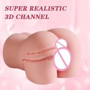 Real Vagina Masturbation sexx Dolll Realistic Butt Skin Pocket Pussyy sexx Toys for Men Silicone Vaginal Anus Male Masturbators Cup Bangladesh (New)