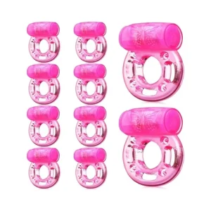Vibrating Cock Ring Vibratorr Silicone Peniss Ring with Clit Stimulator Intimate sexx Toys Men Long Lasting Stronger Vibrators Ring Bangladesh (New)