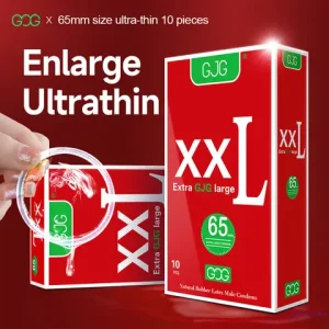 10PCS XXL Large Size Condom Contraception sexx Toy 65mm Latex Thin Peniss Sleeves Enlarge Delay Fama Condom sexx Shop For Adult 18 Bangladesh (New)