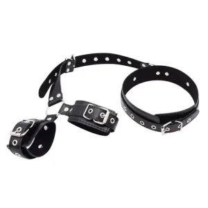 SM Female Slave Training Props Adjustable Bondage Straps Couples Collars And Handcuffs Adult sexx Toys Bangladesh (New)