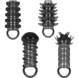 Soft Elastic Peniss Extension Sleeve Delayed Ejaculation Condomss Cock Extender Increase Dick Sleeves Adult sexx Toys For Men Bangladesh (New)