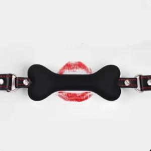 BDSM sexx Harness Mouth Adult Toys Silicone Dog Bone Ball Gag Open Mouth Gag Ball Bdsm Bondage sexx Products Sm sexx Toys for Women Bangladesh (New)
