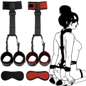 sexx Toys For Couple BDSM Nylon Bondage Gear Restraints Women Collar Fetish sexx Products Adult Games Slave Neck Handcuffs sexxshop Bangladesh (New)