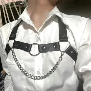 Fun sexxual Chest Leather Harness Belts Hipster Men s Strap Chest Strap Men s Strap Leather Harness Clothing Accessories Bangladesh (New)