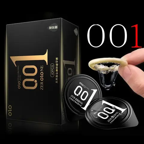 OLO Upgraded 001 Polyurethane Condom For Men Super Thin 0 01mm Condom Cock Peniss Sleeve 54MM Adults Condom Contraception Supplie Bangladesh (New)