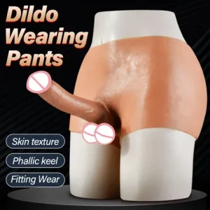 Wearable Realistic Big Dildo Peniss for Women Panties Flexible G Spot Dildos Dick with Underpants Silicone sexx Toys for lesbian Bangladesh (New)