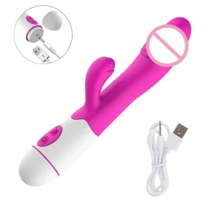 Rabbit Vibratorr for Women 30 Speed Rechargeable G Spot Clitoris Stimulator Dildo Vagina Female Masturbator sexx Toys for Aldult Bangladesh (New)