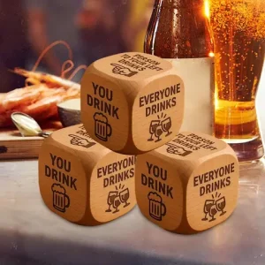 Adult Drinking Party Game with Interactive Challenges Party Gifts Adult Dice Game Suitable for Family College Parties Birthdays Bangladesh (New)