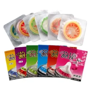 Ultra Thin Lubricated Condomss Large Particles Ribbed Dotted Granular Passionate Contracepation sexx Toys for Men Peniss Sleeves Bangladesh (New)