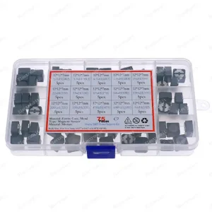 75pcs 15value x 5pcs 12*12*7mm SMD Power Shielded Inductance kit Box 2 2/3 3/4 7/6 8/10/22/33/47/68/100/220/330 680UH 1mH Bangladesh (New)