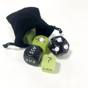 sexxy Dice Set Fun Adult Love Posture Couple Game sexx Noctilucent Erotic Lovers Position Foreplay Romantic Party Toy 1 Set Bangladesh (New)