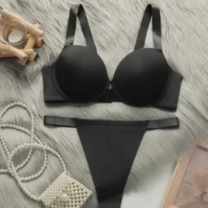Viomisha Women sexxy Lingerie Set Ladies Soild Color Brassiere Push Up Bra 3/4 Cup Comfortable Intimates Underwear Panty Set S L Bangladesh (New)