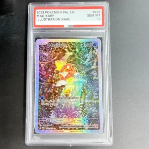 DIY PTCG Rating Card 2023 PAL EN MAGIKARP 203/193 Collection Card Copy 10Points Rating Card Anime Game Gift Toy Bangladesh (New)