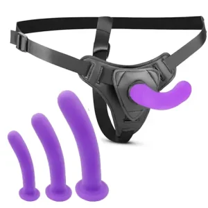 Adjustable Silicone Strapon Dildo Harness Set S M L Realistic Wearable Peniss Belt Panties with Suction Cup G Spot Anal Vaginal S Bangladesh (New)