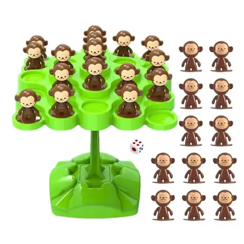Creative Balancing Tree Toy Digital Monkey Balance Scale Educational Number Board Game Kids Learning Toys Montessori Math Toy Bangladesh (New)