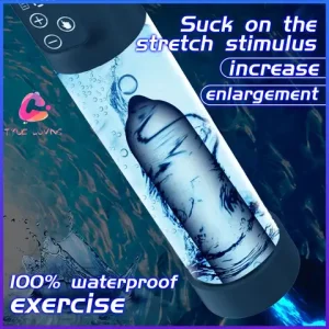 Electric Peniss Water Pump Rechargeable Automatic Male Enlargement Erection Extend Men Cock sucking Peniss Enlarge Pressure Device Bangladesh (New)