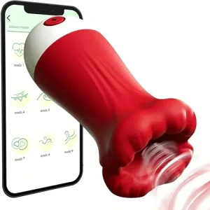 Deep Throat Male Peniss Training Cup Tongue Licking Vibratorr Blowjob sexx Toys Mens Glans Stimulation Exercise Masturbator for Men Bangladesh (New)