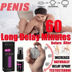 Male sexx Delay Spray Lasting Long 60 Minutes Peniss Growth Enlargement Harder Anti Premature Ejaculation External Use Adult Bangladesh (New)