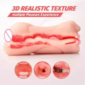 3 in 1 Male sexx Toys with sexxy Mouth Realistic Vagina and Tight Anus Ass Oral sexx Dolll Stroker Adult Toys Adult Supplies for Men Bangladesh (New)
