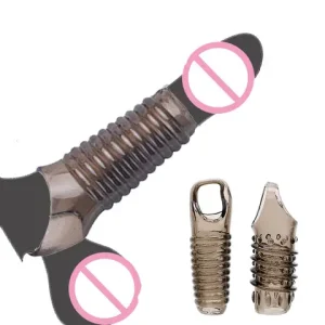 Peniss Rings For Men Delay Ejaculation Stronger Erection Cock sexx Toys Vibratorr Adult Supplies Couples Thread Extension Sleeve 18 Bangladesh (New)
