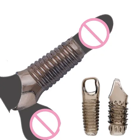 Peniss Rings For Men Delay Ejaculation Stronger Erection Cock sexx Toys Vibratorr Adult Supplies Couples Thread Extension Sleeve 18 Bangladesh (New)