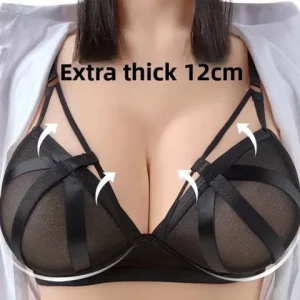 Wire Free Push up Bra 12CM Extreme Lift sexxy Deep V Plunge T Shirt Bra for Enhanced Curves And Hourglass Silhouette Bangladesh (New)