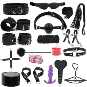 Erotic sexx Toys For Women Adults Games BDSM sexxual Couples Game Kit Erotic Accessories Handcuffs sexx Whip Mouth Gag Anal Plug Bangladesh (New)
