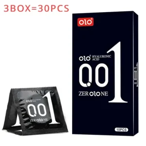 10PCS Ultra Thin Condomss – Super Lubricated Natural Latex Long Lasting Intimate Protection for Adults 18 Bangladesh (New)