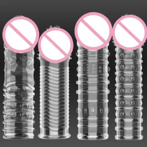 Reusable Spike Condomss Peniss Extension Sleeves sexx Toys For Men Delay Ejaculation sexx Toys Enlargement Sperm Lock Cock Ring 18 Bangladesh (New)