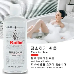 Kailin Water Soluble Personal Lubricant 200ml Large Bottle 400ml Lubricating Fluid for Comfort And Sensitivity Bangladesh (New)