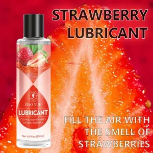 Water Based Strawberry Flavored Lubricant Personal Lube for Men Women and Couples Made Without Added Sugar 200ml Bangladesh (New)