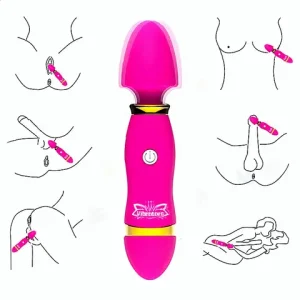 Vibratorr sexx Toys For Women Vagina Nipple Massager Av Rod g spot Clit Stimulator Orgasm 12 Speed sexx Toys For Women Masturbator Bangladesh (New)