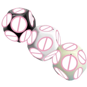 Acrylic /Luminous Night sexx Dice Adult sexxy Toys Adult Games Dice Cube Accessoires Role playingsexxy Toys for Couples Bangladesh (New)