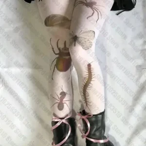 Y2k Tights Women Bodystocking Stockings for Women sexxy Shoopy Sissy Gothic Lolita Pantyhose Punk Harajuku Theights Fetish Emo Bangladesh (New)
