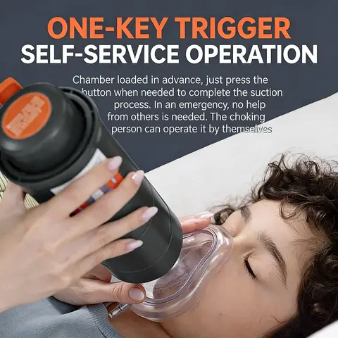 Automatic Choking Rescue Device First Aid Kit for Kids and Adults Anti Asfixia Device Emergency Sucker Tools rescue Bangladesh (New)