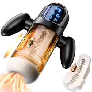 Automatic Thrusting Sucking Male Masturbator Blowjob Masturbation with Handle LCD Display Peniss Pump Stroker sexx Toys for Men 18 Bangladesh (New)