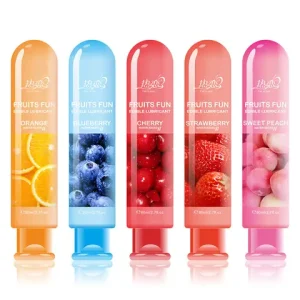 Edible Fruity Lubricant Lickable Water Based Body Gel for Adults Long Lasting Strong Wire Drawing Easy to Use lube delay spray Bangladesh (New)
