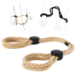 sexx Toys Tools Adjustable Erotic Slave Bdsm Bondage Restraint Rope Handcuffs Wrist Flirting Fetish Adults Games sexx Toy Bangladesh (New)