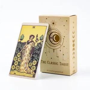 The Classic Tarot Cards Deck 78Pcs For Easy Beginners Fate Fortune Telling Party Tabletop Board Game Toy Bangladesh (New)