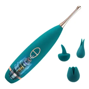 Clitoral Sucking Vibratorr 3 Silicone replacement Head Clit G Spot Dildo Nipple Stimulator Anal Vibe Bullet sexx Toys for Women Bangladesh (New)