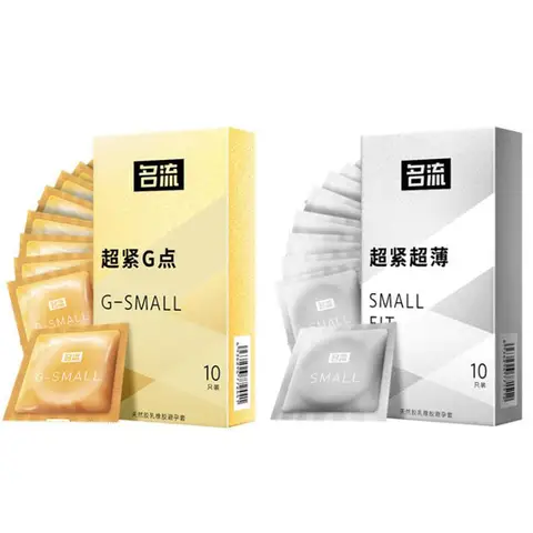Ultra Thin Small Size Condomss 45mm 10 Pcs for Men Durable Reliable Extra Lubricants Dot Peniss Sleeve Erotic sexx Toys for Adult Bangladesh (New)