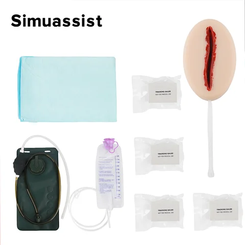 Laceration Wound Packing Trainer kit Stop The Bleed Training Kit Bleed Control Kit for Medical Classes Bangladesh (New)