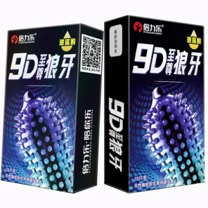 10 50PCS 9D Spiky Particles Condomss 52mm Hyaluronic Acid Large Pellet Peniss Sleeves for Men Dotted Stimulation Condom sexx Toys Bangladesh (New)