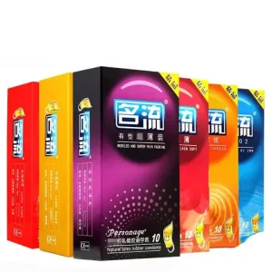 PERSONAGE 60PCS Condomss Ultra Thin Particle Spike Condom Spike Intimate Lubricated Adult sexx Product Contraception for Men Bangladesh (New)