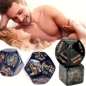 4pcs Diverse Black Erotic Dice sexx Toys For Women Men Couple sexx Dice Lovers Adult Games Foreplay Flirting Toy For Couples Bangladesh (New)