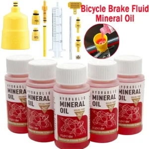 Bicycle Brake Fluid Mineral Oil System Fluid Cycling Mountain Bikes for Bike Accessorie Oil Injector Hydraulic Disc Brake Oil Bangladesh (New)