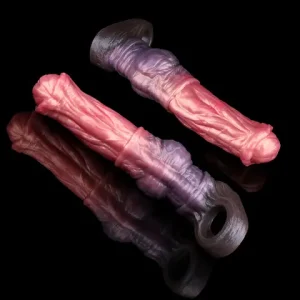YOCY Fantasy Long Horse Peniss Sleeve Silicone Big Knot Cock Cover Reusable Condom sexx Toys For Adult Men Dick Extender sexxy Shop Bangladesh (New)