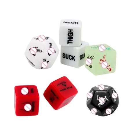 SM sexx Pose Dice Acrylic Pearl Dice Collection Couple sexx Night Light Dice Newlyweds Bedroom Naughty Games sexx Toys Bangladesh (New)
